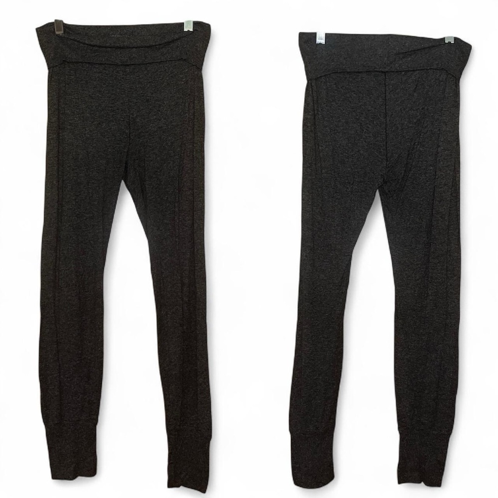 Charcoal Kill City high-waisted folding waistband skinny cotton leggings small